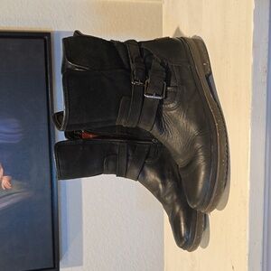 Ugg biker style boots, sz 8